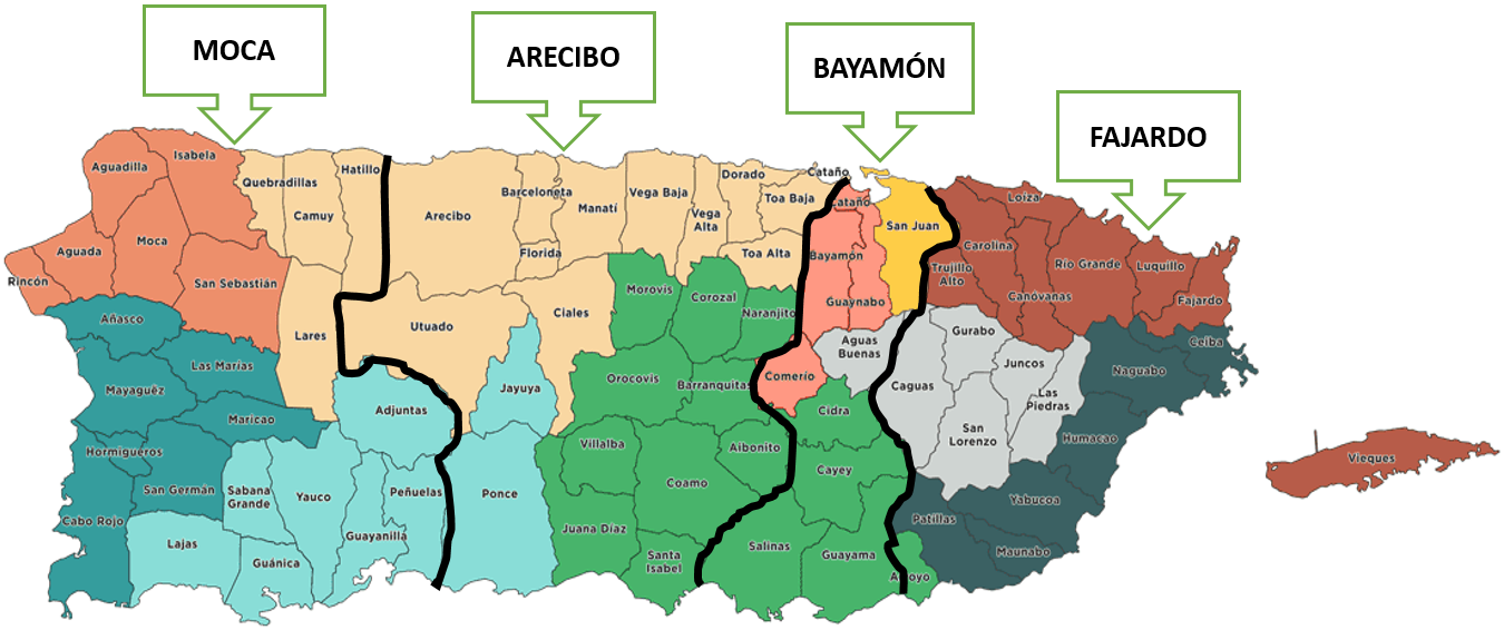 Regiones